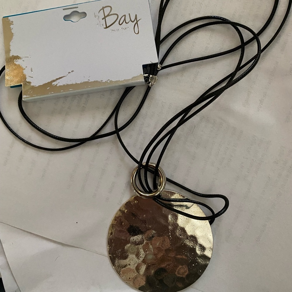 Fun necklace hangs 18”.  casual or dress up